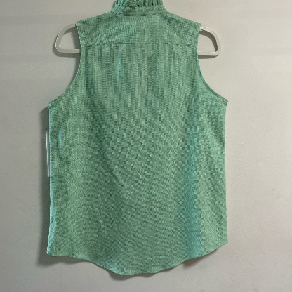 Ann Mashburn Sleeveless Green Ruffle Top
Size S - Picture 5 of 5